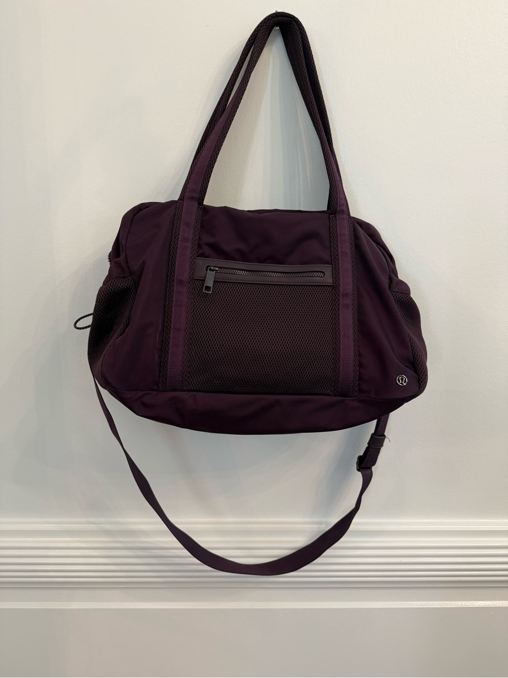 lululemon athletica Deep Plum Shoulder Tote Bag